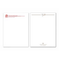 Letterheads on 60# Premium White (1 Side, 1 Standard Color)
